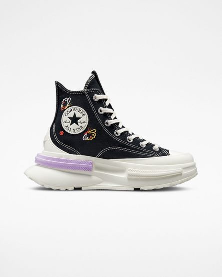 Topanky Na Platforme Converse Run Star Legacy CX Butterfly Wings Vysoke Panske Čierne | SK XLHDS7